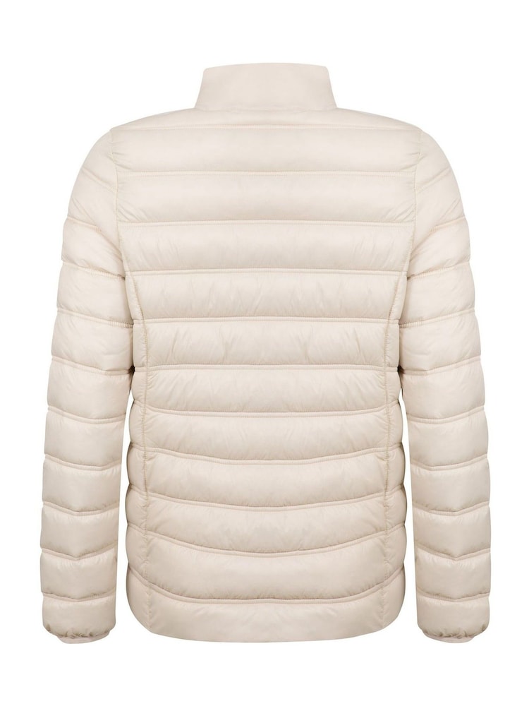 Weird Fish Brown Travellia Lightweight Showerproof Padded Jacket - Image 9 of 9