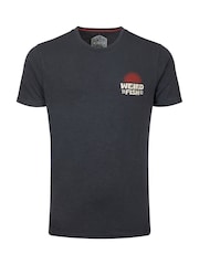 Weird Fish Black Sun Beam Back Print Graphic T-Shirt - Image 5 of 6