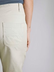 Weird Fish Cream Salena 3/4 Length Trousers - Image 6 of 8