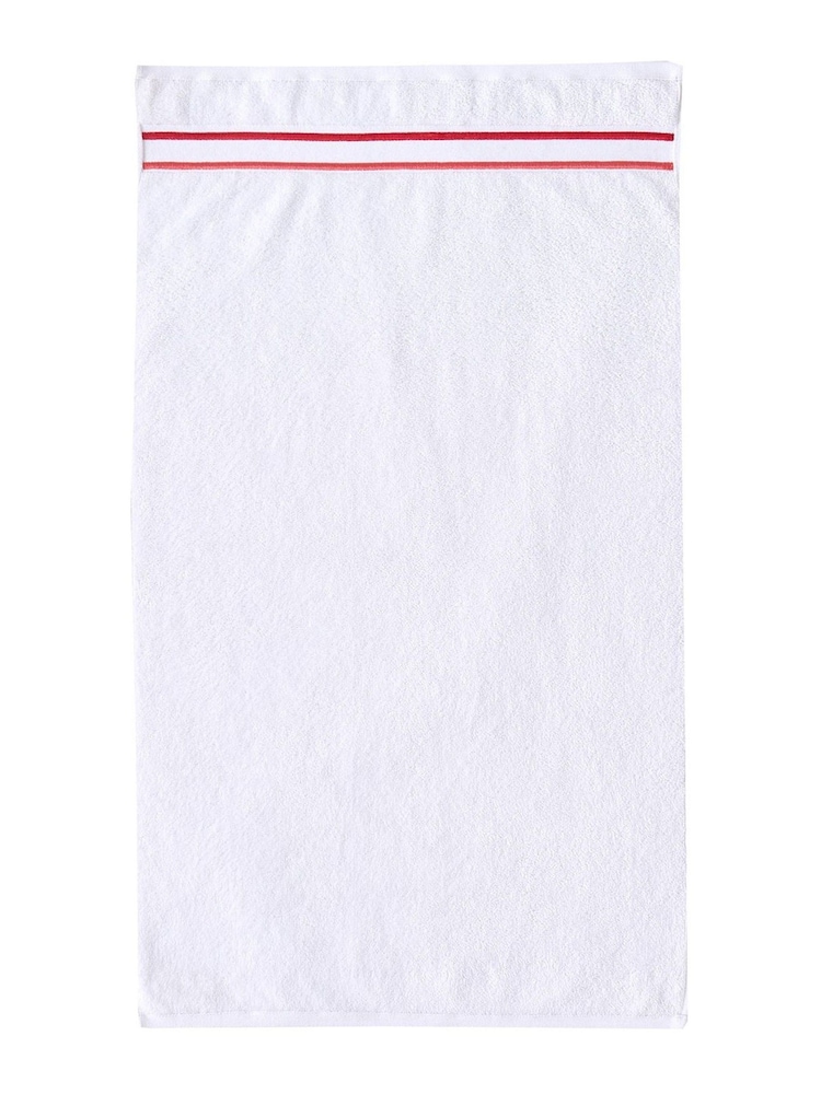 Designers Guild Coral Pink Astor Towel - Image 9 of 9