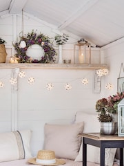 Lights4fun 45cm Lavender Wreath - Image 3 of 6