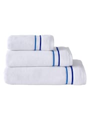 Designers Guild Cobalt Blue Astor Towel - Image 11 of 12