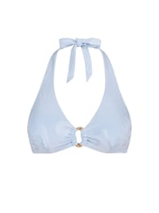 Chelsea Peers Blue Jacquard Coastal Bikini Top Baby - Image 5 of 6