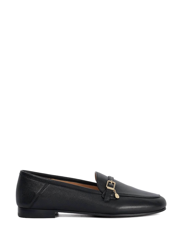 Dune London Black Leather Greya Loafers - Image 2 of 6