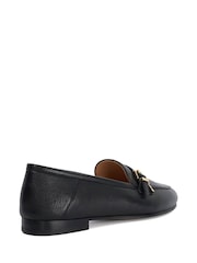Dune London Black Leather Greya Loafers - Image 4 of 6