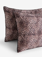 Rockett St George Set of 2 Brown 200 Thread Count Pillowcases - Image 5 of 5
