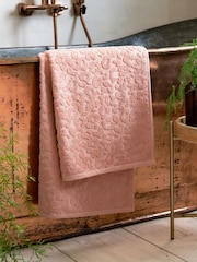 Rockett St George Pink Leopard 100% Cotton Towel - Image 6 of 14