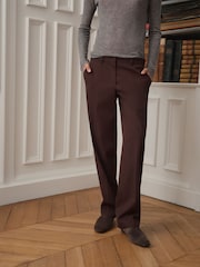 BHOEM Brown Cigarette Trousers - Image 3 of 6