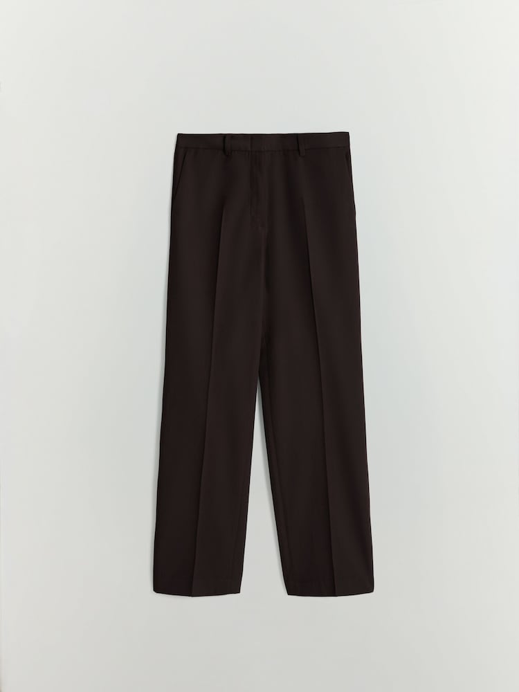 BHOEM Brown Cigarette Trousers - Image 6 of 6 BHOEM Brown Cigarette Trousers - Image 6 of 6