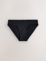 Black Bikini Cotton Rich Knickers 10 Pack - Image 6 of 13