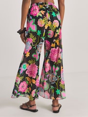 Figleaves Black Mesh Beach Trousers - Image 2 of 4