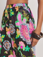 Figleaves Black Mesh Beach Trousers - Image 4 of 4