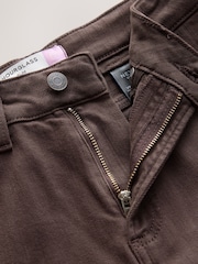 Chocolate Brown Mid Rise Slim Stretch Hourglass Jeans - Image 5 of 8