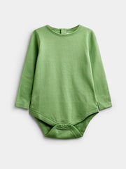 Jojo Maman Bébé Natural Peter Rabbit™ Embroidered Dungaree & Bodysuit Set - Image 4 of 6