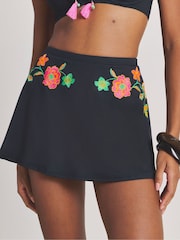 Figleaves Black Bikini Wrap Over Skirt - Image 3 of 4