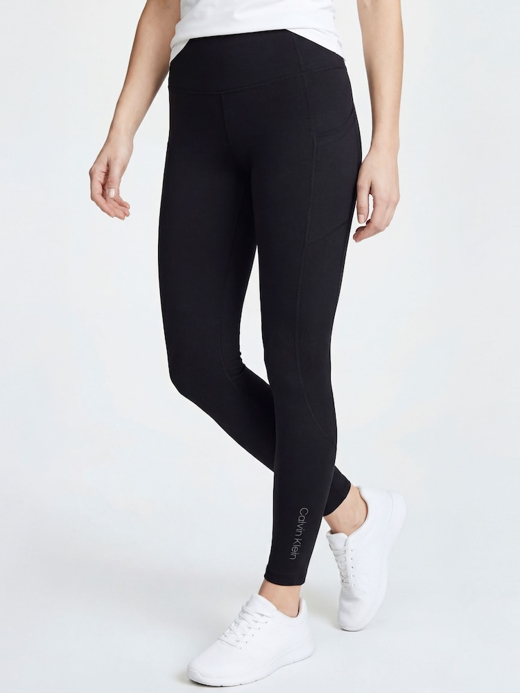 Calvin Klein Golf Black Lyssa 7/8Th Leggings - Image 1 of 9 Calvin Klein Golf Black Lyssa 7/8Th Leggings - Image 1 of 9