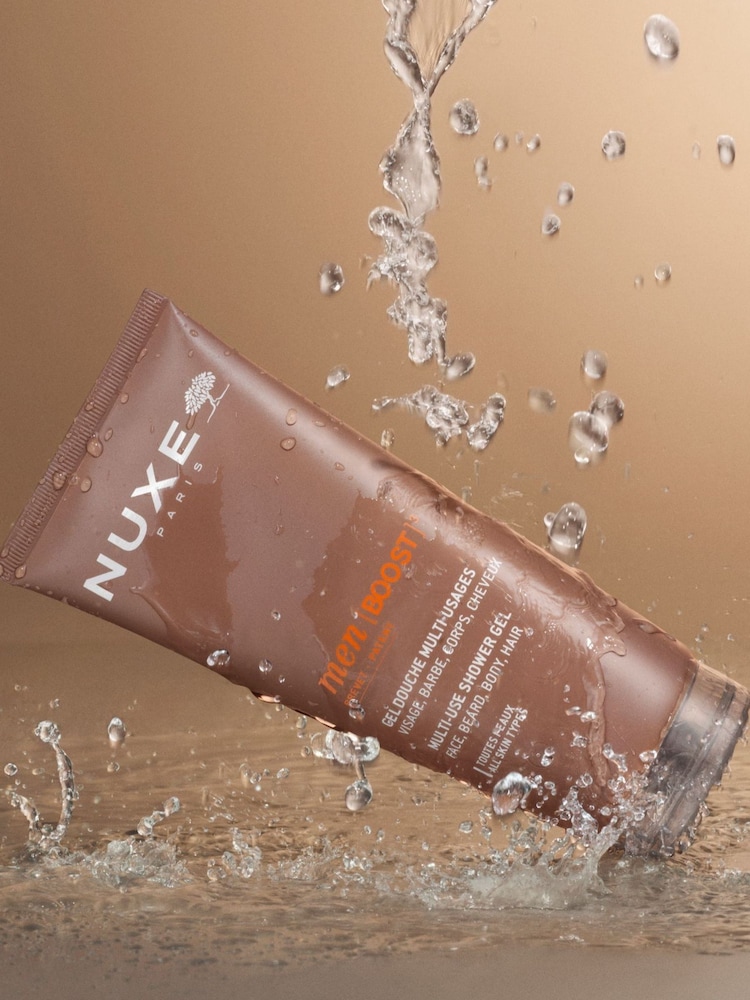 Nuxe Multi Use Shower Gel Face Beard Body Hair 200ml - Image 2 of 4