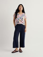 Seasalt Cornwall White Appletree T-Shirt - Image 2 of 5