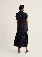 Seasalt Cornwall Navy Blue Feather Star Dress - Image 3 of 5