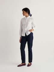 Seasalt Cornwall White Isla Shirt - Image 3 of 6