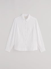 Seasalt Cornwall White Isla Shirt - Image 5 of 6