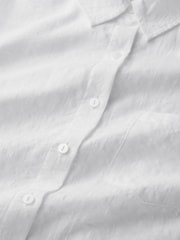 Seasalt Cornwall White Isla Shirt - Image 6 of 6