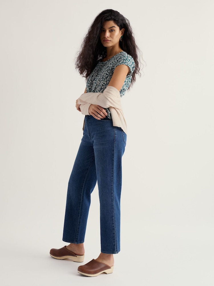 Seasalt Cornwall Dark Green Garden Gate Top II - Image 1 of 5