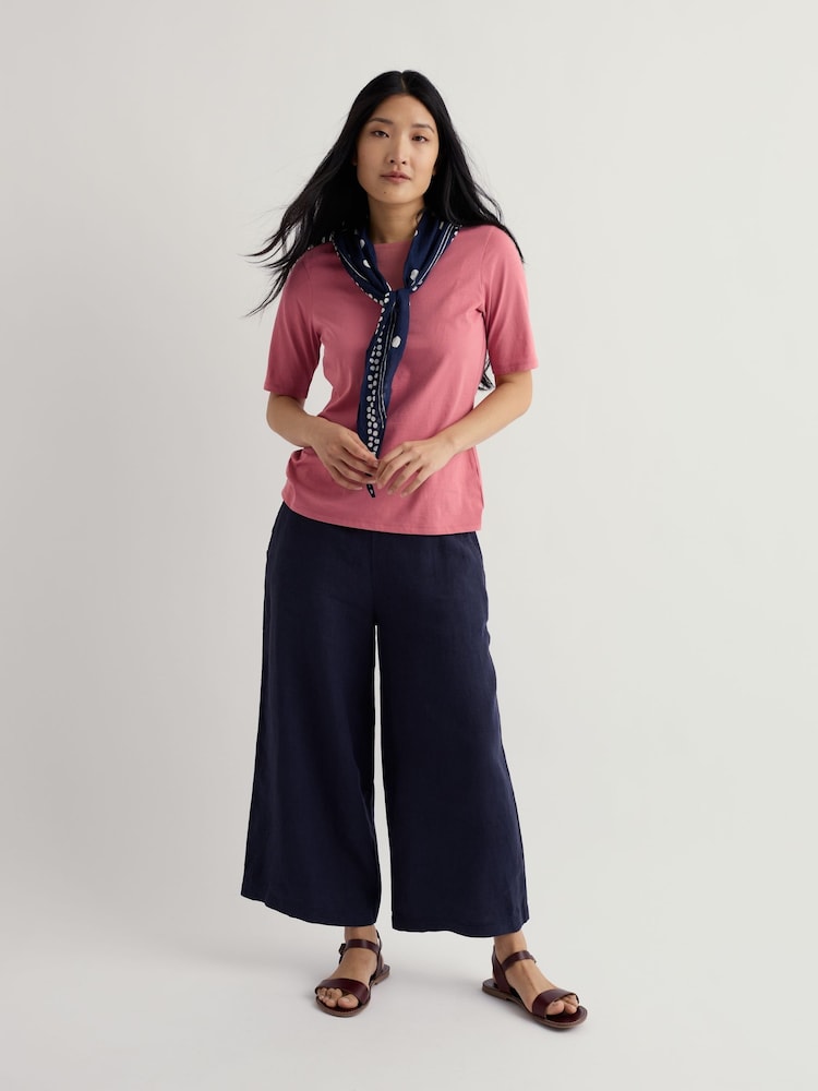 Seasalt Cornwall Pink Poisson T-Shirt - Image 1 of 5