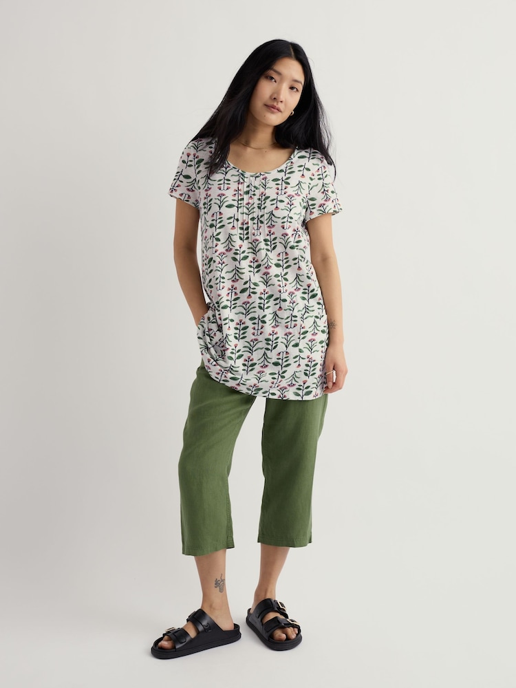 Seasalt Cornwall White Busy Lizzy Tunic - Image 1 of 5