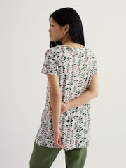 Seasalt Cornwall White Busy Lizzy Tunic - Image 3 of 5