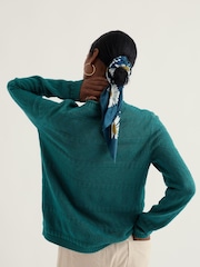 Seasalt Cornwall Green Kinter Jumper - Image 3 of 5