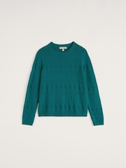 Seasalt Cornwall Green Kinter Jumper - Image 4 of 5