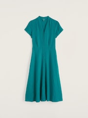 Seasalt Cornwall Blue Carved Wood Dress - Image 4 of 5