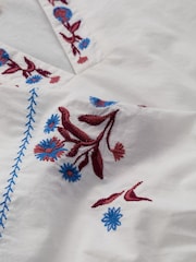 Seasalt Cornwall White Streamlet Top - Image 5 of 5