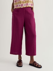 Seasalt Cornwall Pink Merrivale Culottes - Image 2 of 5