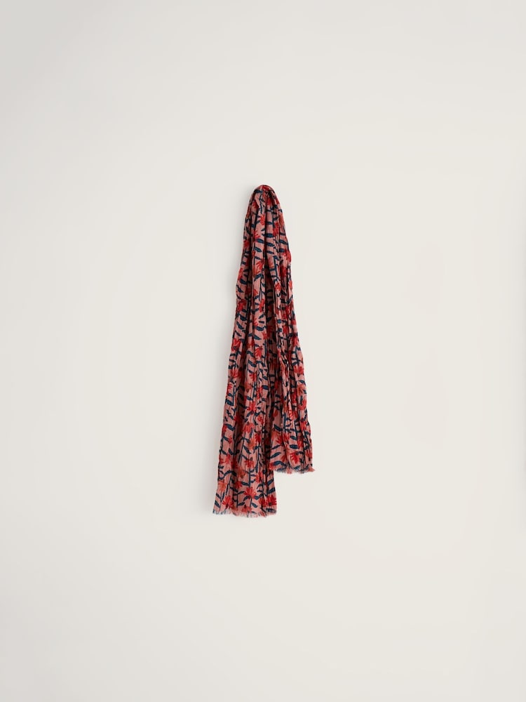 Seasalt Cornwall Pink Larissa Scarf - Image 1 of 5 Seasalt Cornwall Pink Larissa Scarf - Image 1 of 5