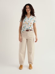 Seasalt Cornwall White Wavecrest Shirt - Image 1 of 5