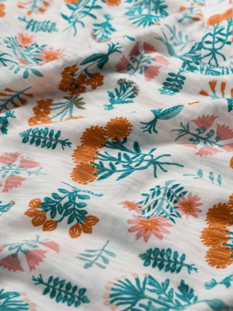 Seasalt Cornwall White Wavecrest Shirt - Image 5 of 5