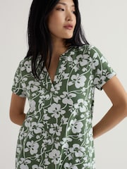 Seasalt Cornwall Green Wreathe Tunic - Image 3 of 5