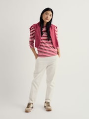 Seasalt Cornwall Pink Sailor Top - Image 1 of 5
