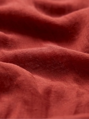Seasalt Cornwall Red Wilcove Scarf - Image 5 of 5