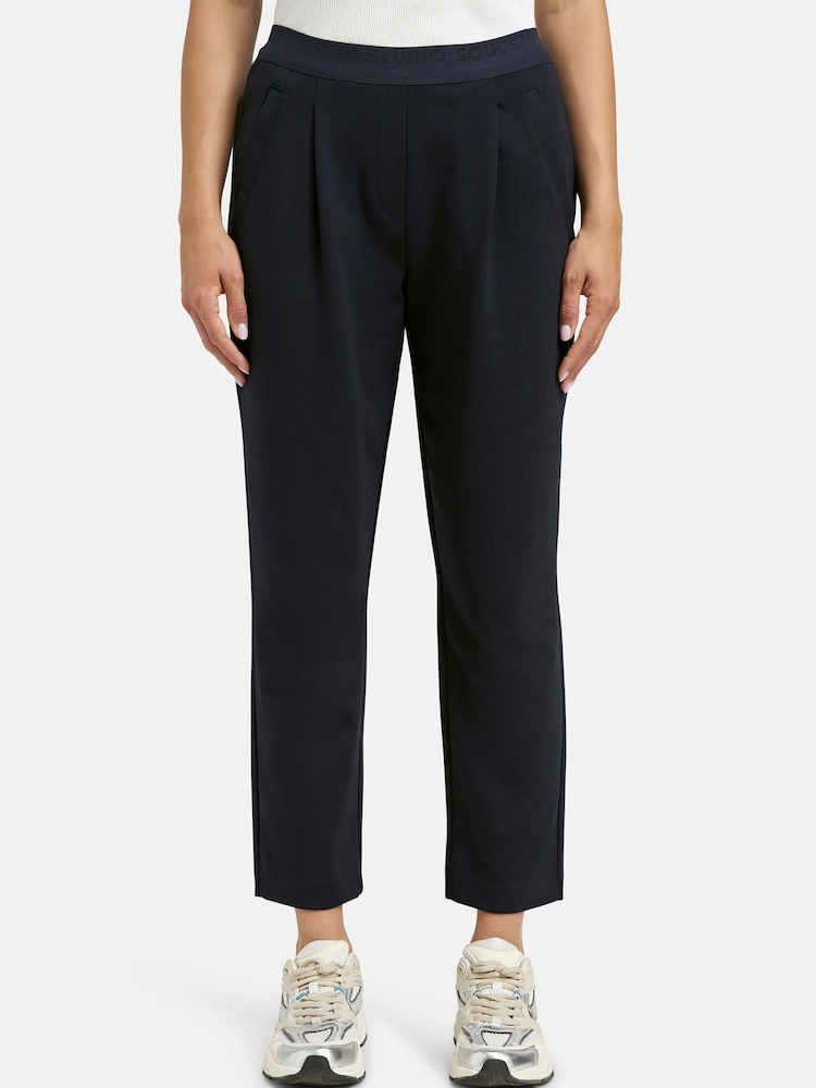 Smith & Soul Pull-On Cropped Jersey Trousers - Image 1 of 3