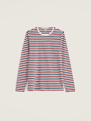 Κόκκινο/λευκό - Πουκάμισο με μαρινιέρα Seasalt Cornwall με στρογγυλή λαιμόκοψη - Εικόνα 4 του 5