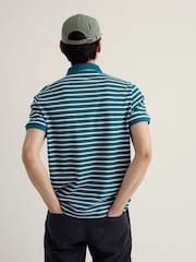 Πράσινο - Seasalt Cornwall Balefire Stripe Polo Shirt - Εικόνα 3 από 5