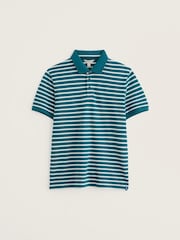 Πράσινο - Seasalt Cornwall Balefire Stripe Polo Shirt - Εικόνα 4 από 5