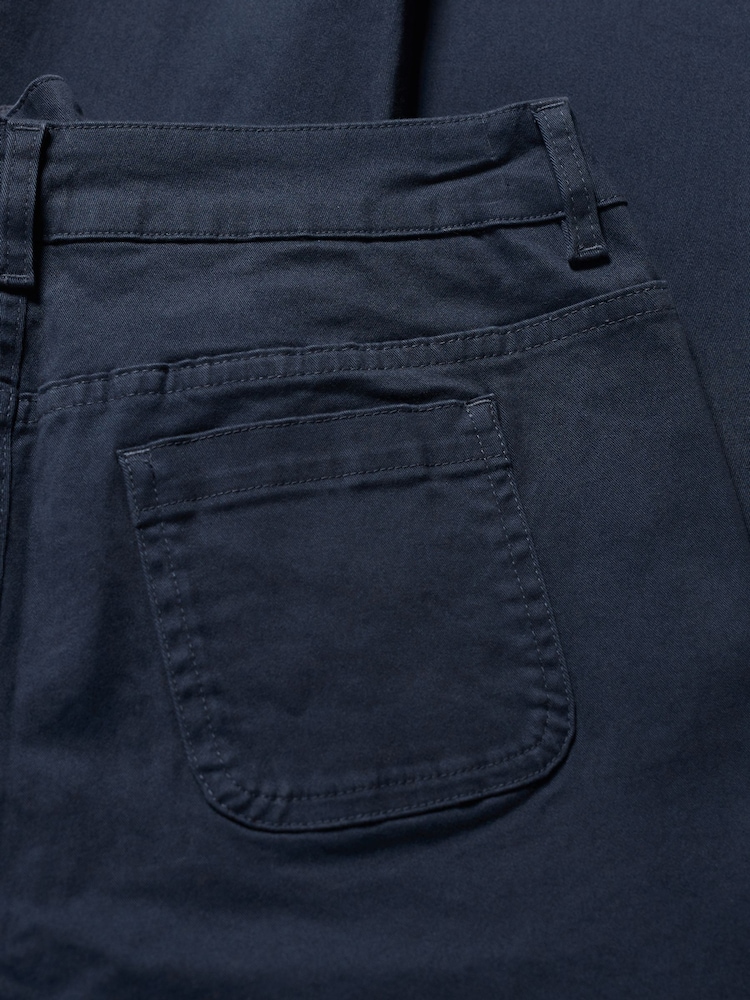 Seasalt Cornwall Blue Petite Albert Quay Crop Trousers - Image 5 of 5 Seasalt Cornwall Blue Petite Albert Quay Crop Trousers - Image 5 of 5