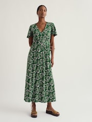 Seasalt Cornwall Green Petite Chateaux Dress - Image 1 of 5