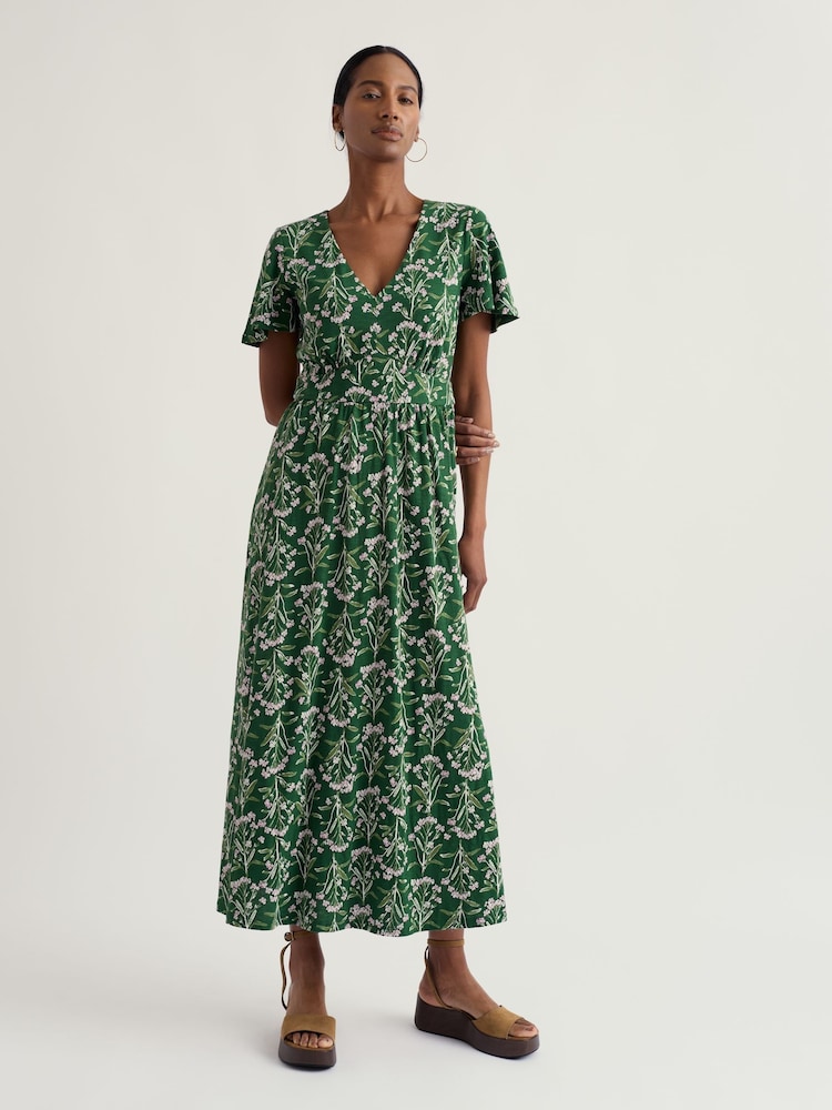 Seasalt Cornwall Green Petite Chateaux Dress - Image 1 of 5