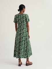 Seasalt Cornwall Green Petite Chateaux Dress - Image 3 of 5