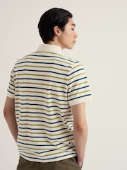 Άσπρο/μπλε - Seasalt Cornwall Balefire Ριγέ Μπλούζα πόλο - Εικόνα 3 από 5